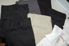 French Toast Boys Uniform Pants & Button Up Long Sleeve Shirts Husky 12/16/14/18