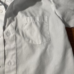 French Toast Boys School Uniform Short Sleeve Button-Up Dress Shirt Size 3T
