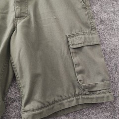 Boy Scouts of America Green Canvas Cargo Convertible Uniform Shorts Youth 20