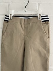 Boys Size 4 French Toast Khaki Tan Classic Uniform Pants