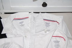 French Toast Boys Uniform Pants & Button Up Long Sleeve Shirts Husky 12/16/14/18