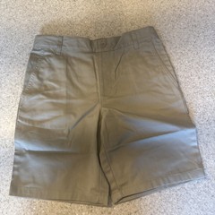 NWT! 4 Pair Of Boys French Toast Khaki Uniform Shorts 10 Husky