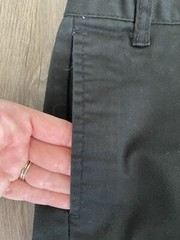 Cat & Jack Boys Black Uniform Pants Size 6