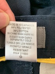 Dennis Uniform Irvington Blue Pants 0770000 Size 14 (M27)