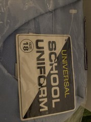 3 School Uniform Shirts Size 18