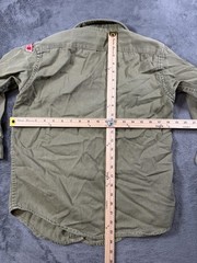 Vintage Boy Scouts Of America Shirt Youth 12 Green Long Sleeve Uniform Official