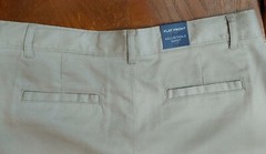 Nautica Boys Khaki School Uniform Shorts Size 18 Regular Adjustable Waist NEW