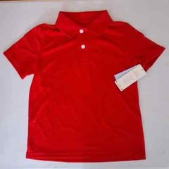 NEW! SET OF 2 Size Medium Performance Uniform Polo Shirts, Red – Cat & Jack