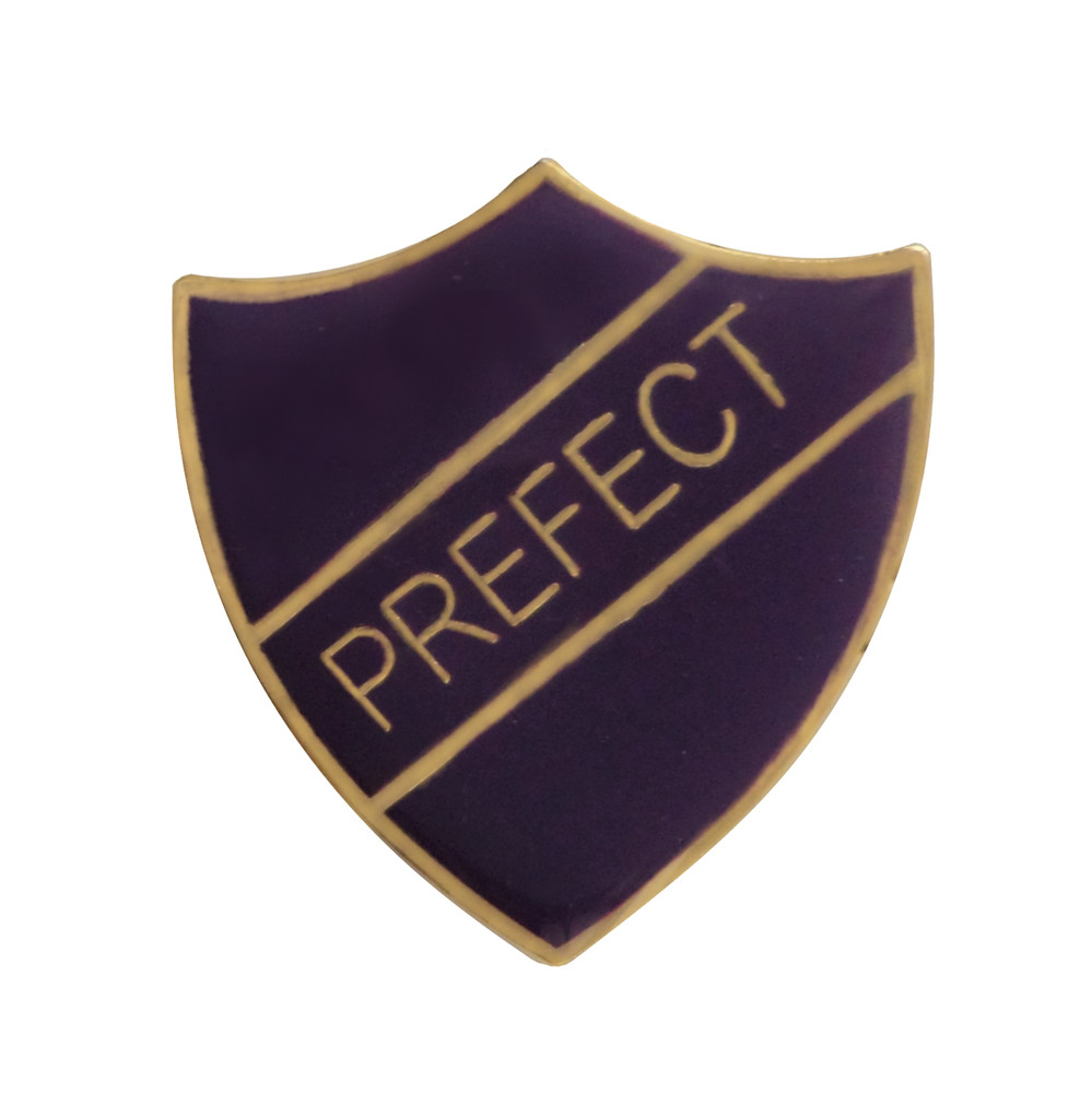 Prefect Purple Pin Badge For Schools