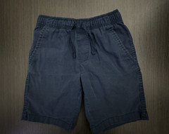 Wonder Nation Shorts Uniform Navy Blue Boys Elastic waist Size M(8)