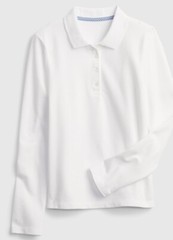 Lot Of 7 Gap boys School Uniform Polo Shirt Long Sleeves Size 14-16 XXL