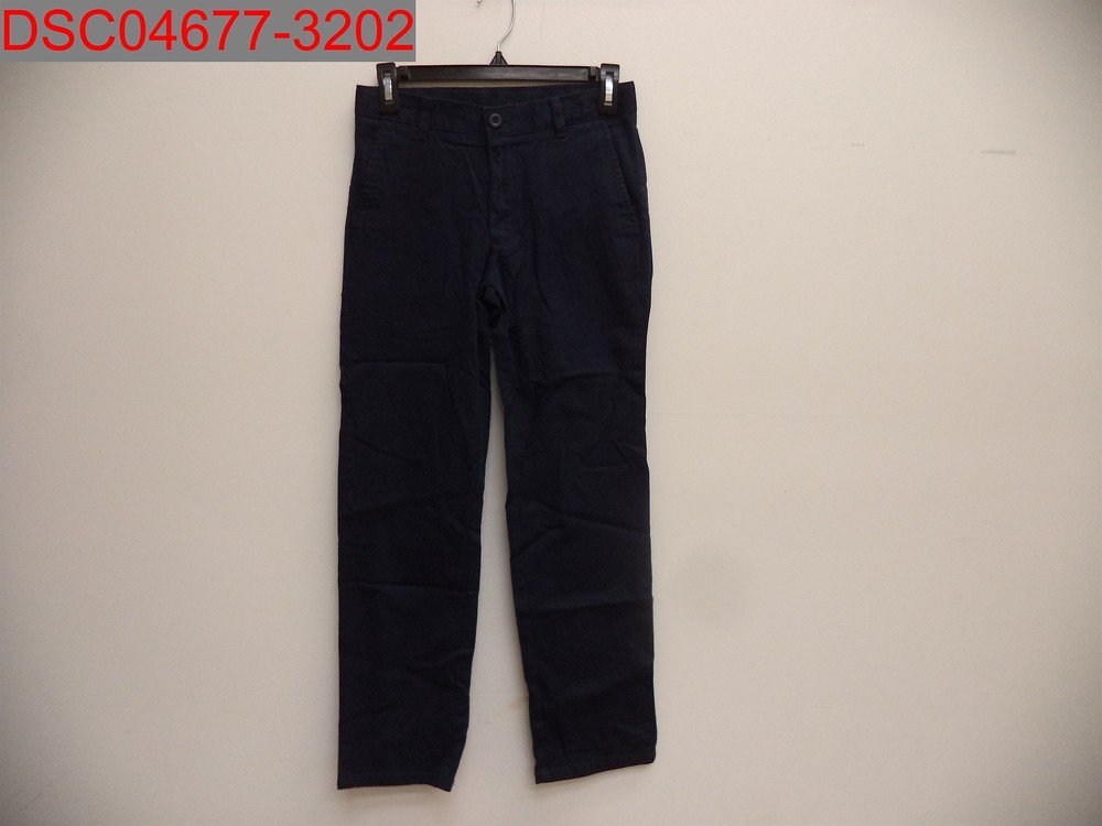 NWT – Stain, Izod Boys Navy Uniform Stretch Chino Pant, Size 14 002032112553