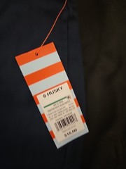 NWT CAT & JACK SCHOOL UNIFORM PANTS SIZE 8 DARK BLUE ( HUSKY)