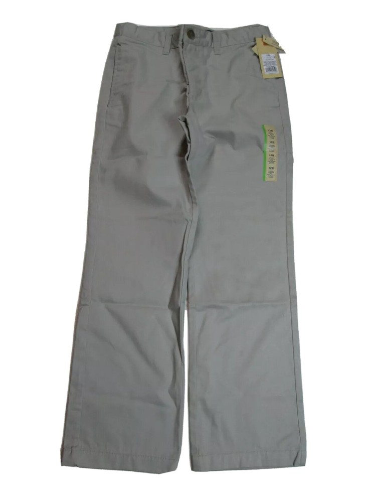 Cherokee Boys Casual Uniform Pants Size 12 Husky Actual 29 X 27 Khaki #Y7