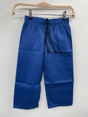 6 oz. Lightweight Student Uniform Gi Pants Kids Size 00 Blue Martial Arts NWOT