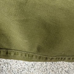 Vintage Boy Scouts Of America Shirt Hat Set Boys 10-12 Green Scout Uniform Twill