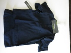 Eddie Bauer Little Boys S/4 2 Pack School Uniform Polo Shirt Navy Blue Cotton