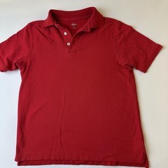 French Toast Polo Shirt Boys Small Red @School Short Sleeve Uniform Top Kids