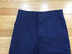 5 Pairs of Navy Blue School Uniform 3 Pants New Size 14 & 2 Shorts Size 16 Used