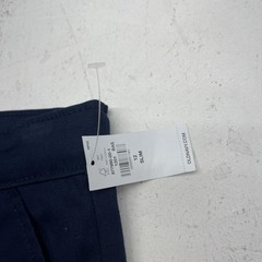 Old Navy Pants Boys 12 Slim Blue Skinny Stretch Adjustable Waist Chino Uniform