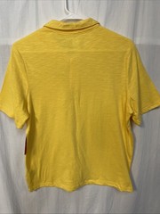 Wonder Nation Boys Short Sleeve Polo Shirt Daffodil Yellow Size XL (14-16)