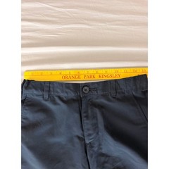 Nautica School Uniform Boy Navy Blue Flat Front Shorts Size 14 Regular Polyester