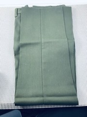 NWT BSA Boy Scouts Youth 8 Slim/21.5W Uniform Pants Olive Green Unhemmed Leg