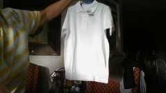 NWT! BACK 2 SCHOOL Authentic Galaxy White Uniform Shirt Size 7 EXCELLENT COND!