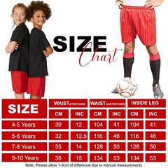 BOYS GIRLS UNISEX KIDS CHILDRENS SHADOW STRIPE SCHOOL PE FOOTBALL SHORTS SPORTS