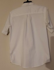 Lot 2-Old Navy Oxford Boys School Uniform Short/Long Sleeve Shirt,Size 10-12