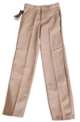 Authentic Galaxy boys size 8 Khaki school uniform pants NEW WITH TAGS