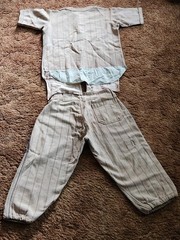 VINTAGE WINCHESTER BOYS BASEBALL UNIFORM ~ TRADE MARK SPORTSMEN HEADQUARTERS!