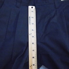 A+ School Apparel Shorts Boy 25 Husky Navy Blue Pleated Adjustable Waist Uniform