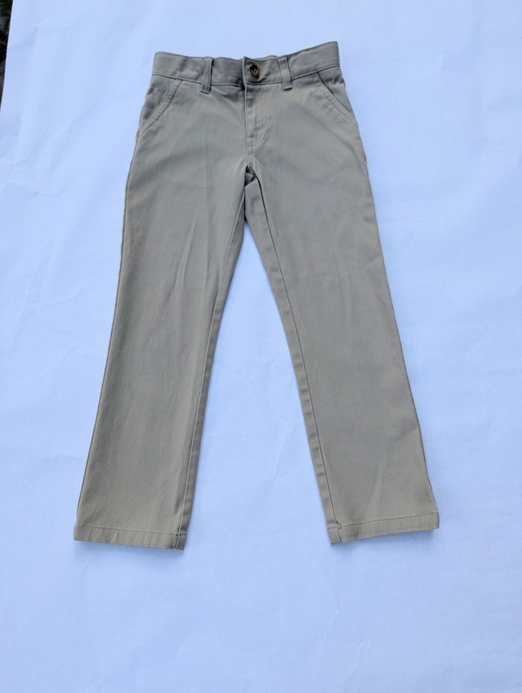 French Toast BOYS 7 School Uniform Chinos pants Adjustable Waist Khaki