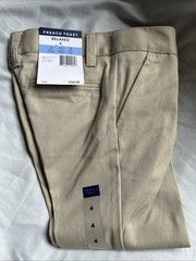 Boys French Toast Size 4 Relaxed Khakis School Uniform Pants Twill Power Knees