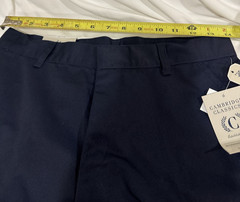 NWT Cambridge classic school uniform navy shorts size 16