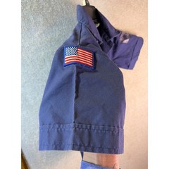 Boy Scouts of America Youth Medium Official Uniform Shirt Short Sleeve Blue