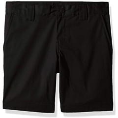 Classroom School Uniforms Boys’ Big Husky Stretch Slim Fit Short, Black, 20H