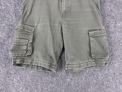 BOY SCOUTS Convertible Cargo Shorts Uniform Green Zip Off Youth Size 33 NO PANTS