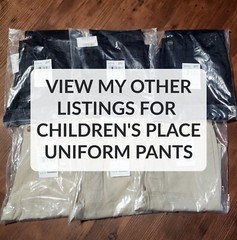 BRAND NEW The Children’s Place Boys Uniform Pique Polo New Yellow