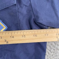 Boy Scouts of America Shirt Kids S Blue Cub Scout Webelos Montana Patch Uniform