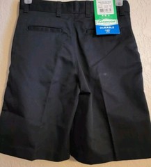 Boy Shorts School Slim Type Size 10 School Uniform Adj. Waist Dark Blue NWT