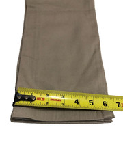 Izod Sensory Friendly Gender Free Khaki Pants Tag Less Super Soft Fabric Size 8