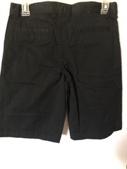 Boys Cat & Jack Uniform Shorts Size 14 Black With Adjustable Waist