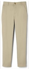 2 Pack French Toast Straight Fit Khaki Pants adjustabl Waist School wear Size 5