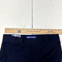 French Toast Navy Blue Relaxed Fit Uniform Pants Boys Size 12 Husky NEW