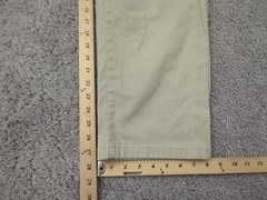 Lot of 2 French Toast Pants Youth Boys 16 Beige Black Relaxed School Uniform