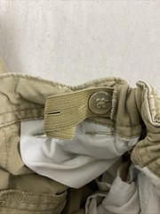 Cherokee Size 16 Cotton Boys Beige Pants Adjustable Waist Pockets – lot 2 styles