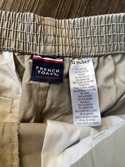 French Toast Boys Uniform Pull-On Shorts 12 Husky