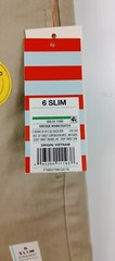 Target Cat and Jack Boy’s Uniform Pant Size 6 Slim. Vintage Khaki. New with tags